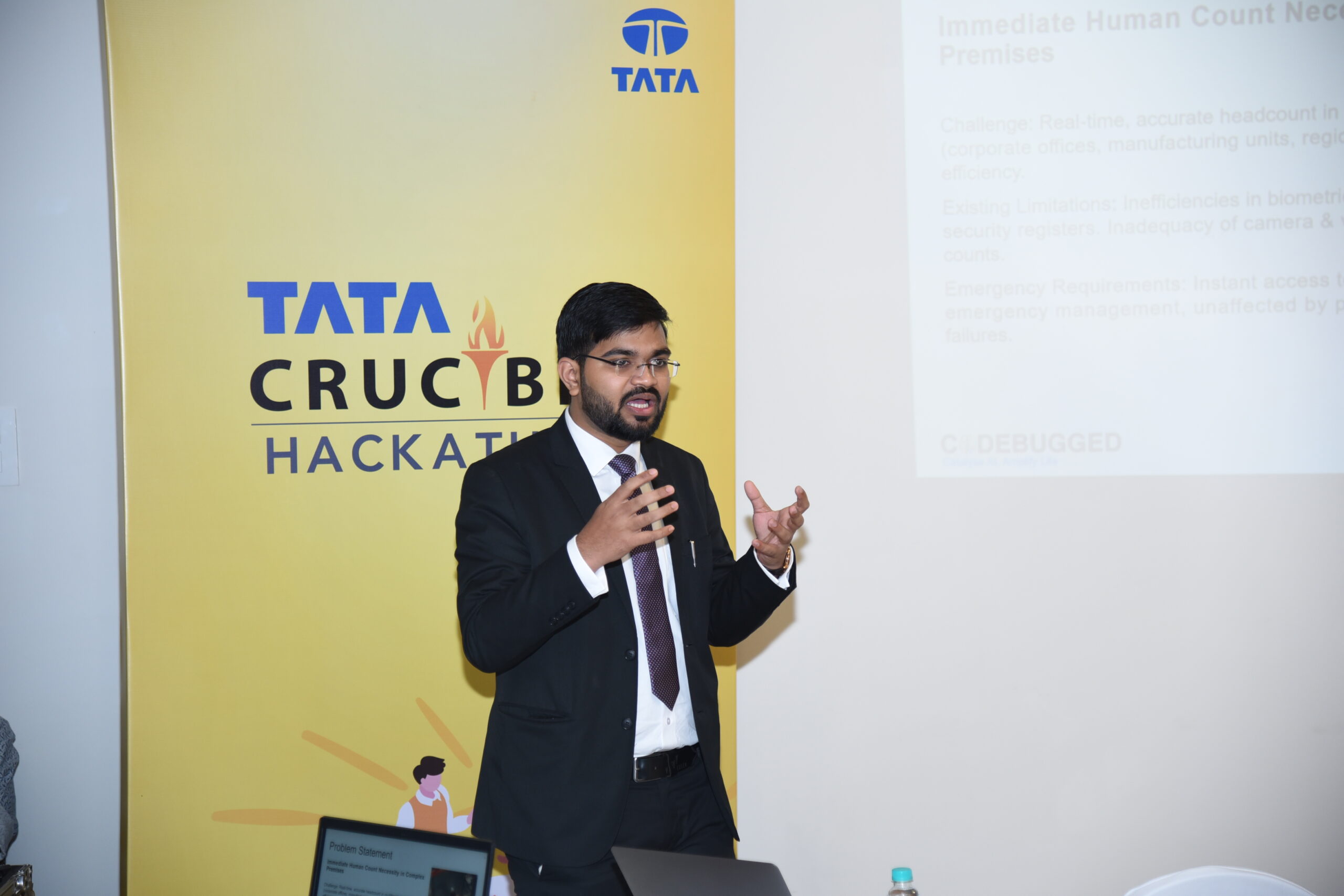 Tata Crucible Hackathon Gallery 